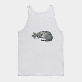 Sleeping Cat Tank Top